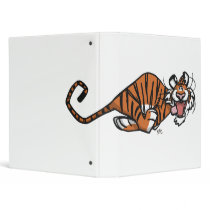Cartoon Running Tiger Binder