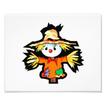 Cartoon scarecrown graphic photo