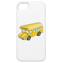 Cartoon School Bus iPhone 5 Covers