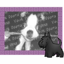 Cartoon Scottish Terrier Acrylic Cut Out