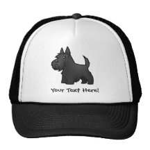 Cartoon Scottish Terrier Hats