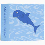 Cartoon Shark. Vinyl Binders
