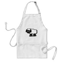 Cartoon Sheep Aprons