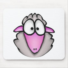 Cartoon Sheep Mousepad