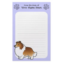 Cartoon Shetland Sheepdog / Collie
