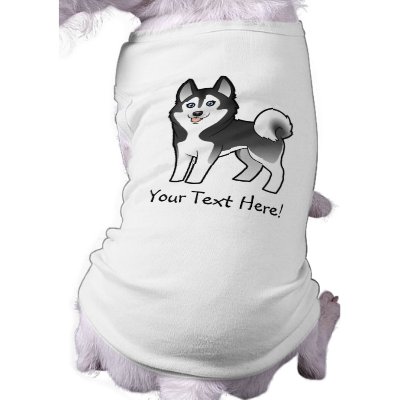 Cartoon Siberian Husky / Alaskan Malamute by CartoonizeMyPet