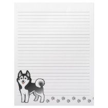 Cartoon Siberian Husky / Alaskan Malamute
