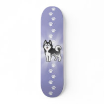 Cartoon Siberian Husky / Alaskan Malamute