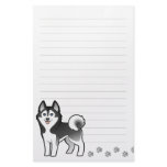 Cartoon Siberian Husky / Alaskan Malamute