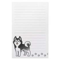 Cartoon Siberian Husky / Alaskan Malamute