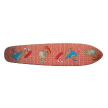 Cartoon Skateboard