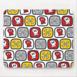 Cartoon Skulls & Bones Fun Pirate Custom Mousepad