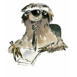 Cartoon Sloth Dark T Shirt