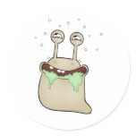 cartoon slug stickers