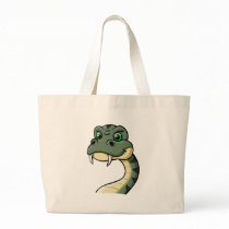 Cartoon Snake Canvas Bag