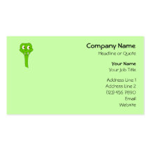 Cartoon Snake Business Card