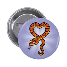 Cartoon Snake Button