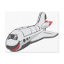 Cartoon Space Shuttle Postcards