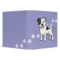 Cartoon Staffordshire Bull Terrier
