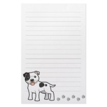Cartoon Staffordshire Bull Terrier