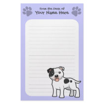 Cartoon Staffordshire Bull Terrier