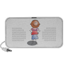 Cartoon Stick Boy Travel Speaker