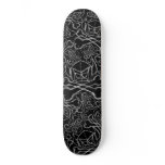 Cartoon Swede - Black / White Sketch Skate Decks