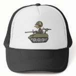 Cartoon Tank Mesh Hat