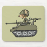Cartoon Tank mousepads
