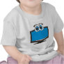 Cartoon Television Blue Shirt