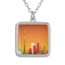 Cartoon Toronto Custom Necklace