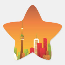 Cartoon Toronto Star Sticker