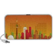 Cartoon Toronto Travelling Speaker