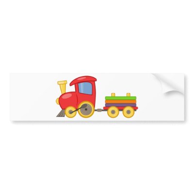Cartoon Train by ClippertyClack