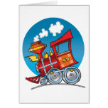 Cartoon Train Engine