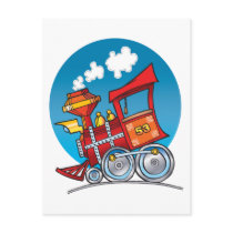 Cartoon Train Engine
