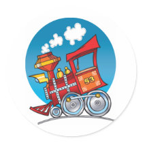 Cartoon Train Engine