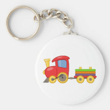 Cartoon Train Keychain