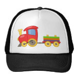 Cartoon Train Mesh Hats