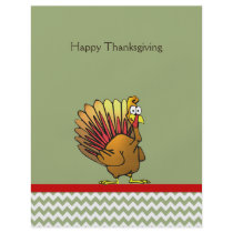 Cartoon Turkey Business Flyer