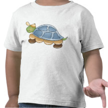 Cartoon Turtle toddler t-shirt