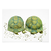 Cartoon Turtles Invitation
