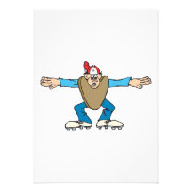 cartoon ump umpire calling SAFE Announcements