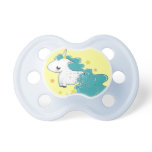 cartoon unicorn with stars cute Pacifier pacifiers