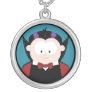 Cartoon Vampire Halloween Pendant