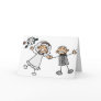 Cartoon Wedding Card