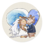 Cartoon Wedding Dance Couple stickers
