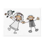 Cartoon Wedding Postcards
