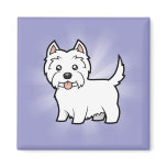 Cartoon West Highland White Terrier