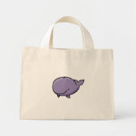 Cartoon Whale Tote Bag